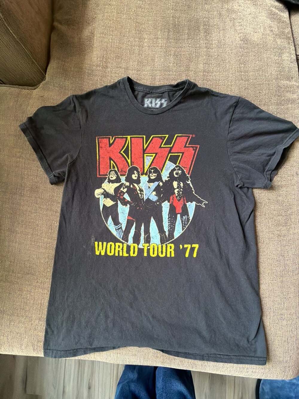 KISS World Tour '77 Graphic T-Shirt